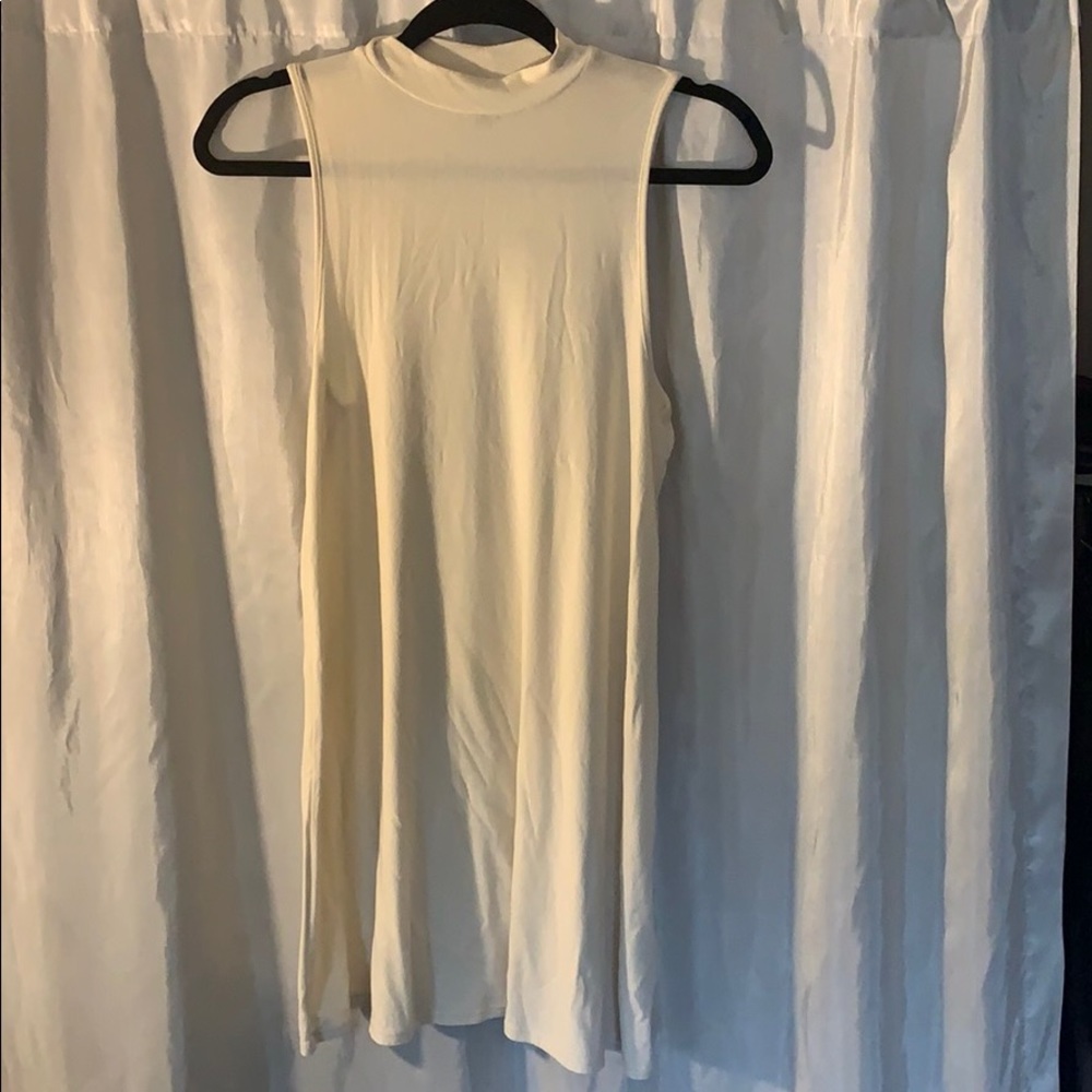 White cotton dress